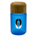 Glass Storage O-Lid Jar Blue