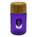 Glass Storage O-Lid Jar Purple