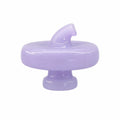 Glazed Glass Hat Carb Cap Lilac
