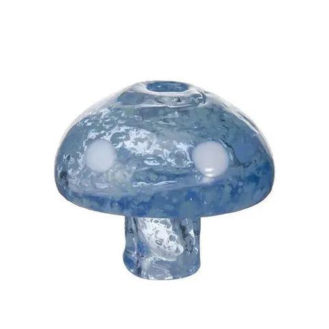 Glow Mushroom Carb Cap Blue