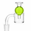 Glycerin Bubble Carb Cap in a banger