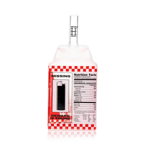 Hemper Milk Carton Bong Back