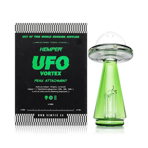 Hemper UFO Vortex Puffco Peak Top Attachment Box