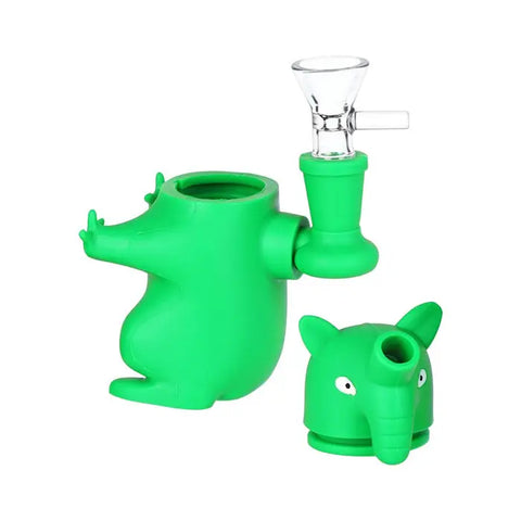 High Elephant Silicone DAB Station Rig 6"