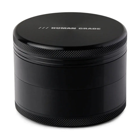 Human Grade Aluminium 4pc 55mm Grinder Black