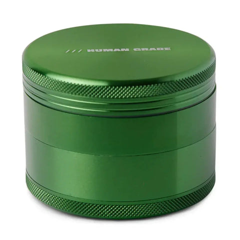 Human Grade Aluminium 4pc 55mm Grinder Green