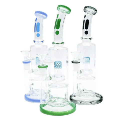 Infyniti 10" Stemless Barel Perk Rig Bong
