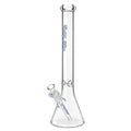 Marley Logo Glass Beaker Bong 18 inches Blue