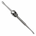 Metal Skull Dab Tool Silver
