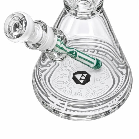 Milkyway Glass Empathic Clear Glass Beaker Bong Colb