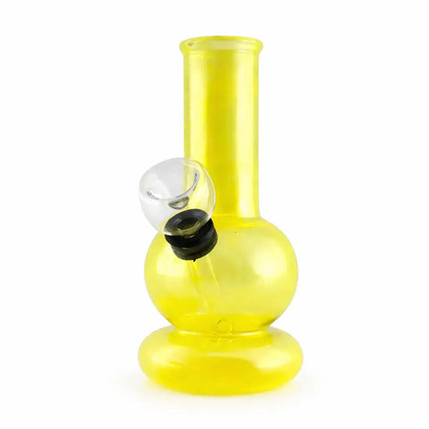Mini Base Glass Bong 5"