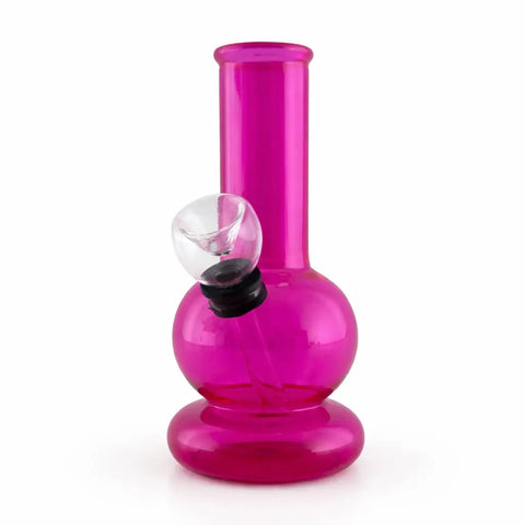 Mini Base Glass Bong 5"