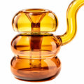 Nwtn Bolla Glass Bubbler Honeycomb Bowl