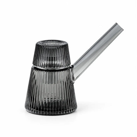 Nwtn Deco Glass Bubbler Charcoal