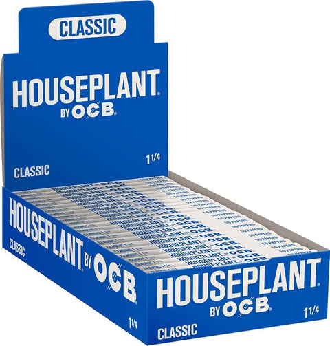 OCB Houseplant Classic 1 1/4 Rolling Papers Box