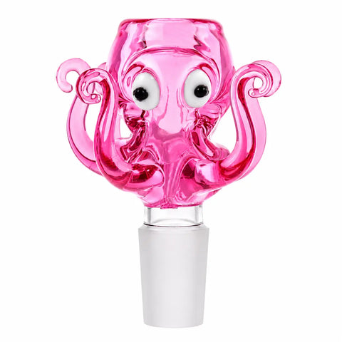 Octopus Bong Bowl 14mm Pink