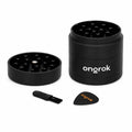 Ongrok 55mm 4-piece EZ Grinder Black Opened