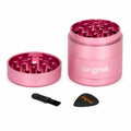 Ongrok 55mm 4-piece EZ Grinder Pink Opened