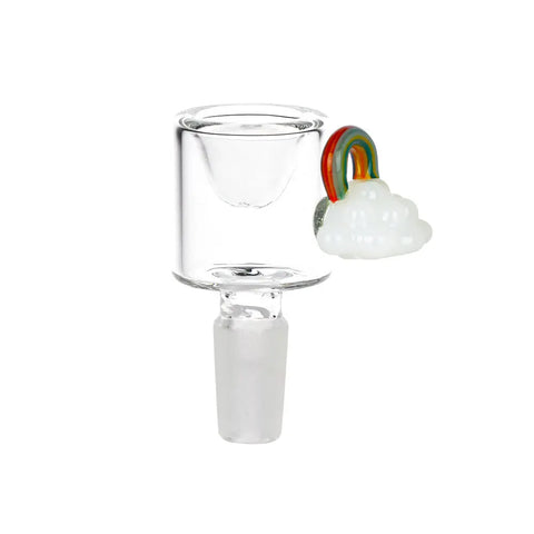 Pulsar Acid Rainbow Bubble Base Bong 12.75"