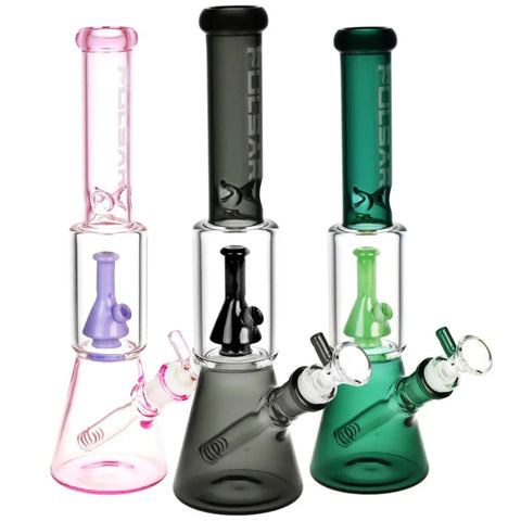 Pulsar Beaker on Beaker Glass Bong