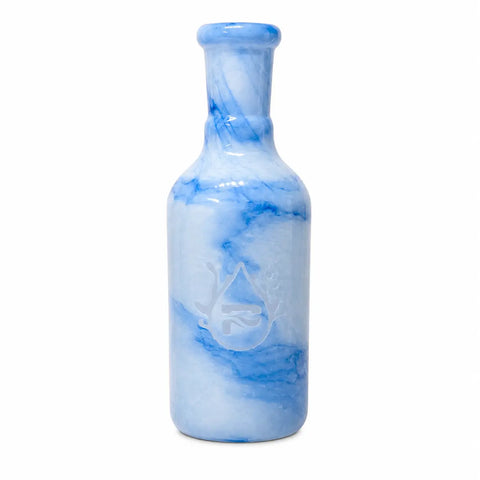 Pulsar Blue Marbled Glass Ash Catcher 14 mm