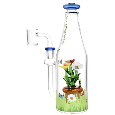 Pulsar Flower Garden Bottle Dab Rig