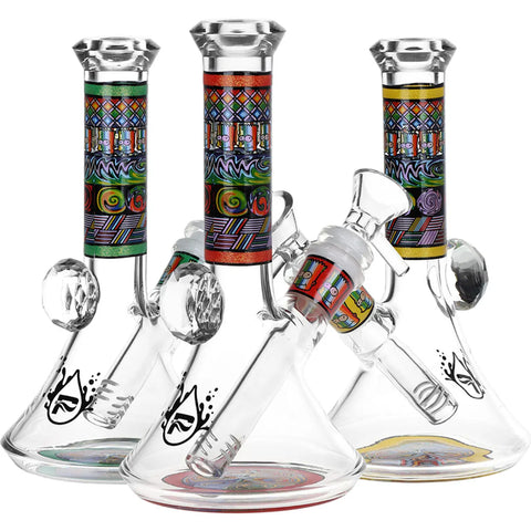 Pulsar Mosaic Bart Wag Glass Water Bong