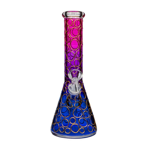 Purple Haze Glass Beaker Bong