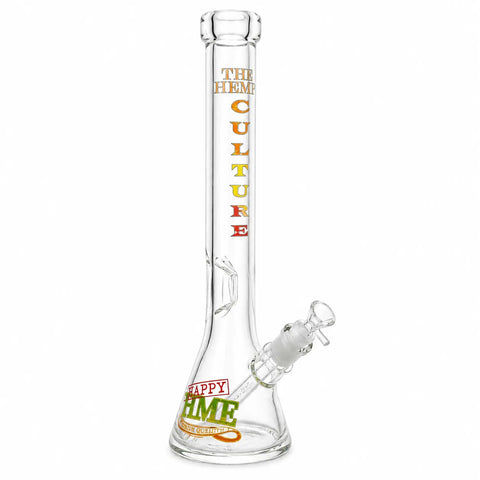 Rasta Hemp Culture 17" 9mm Beaker Glass Bong