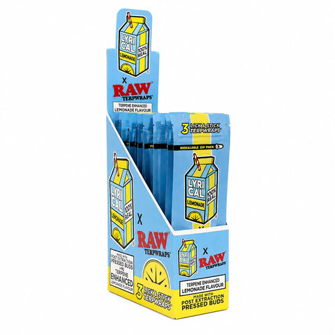 Raw X Lyrical Lemonade Hemp Wraps 