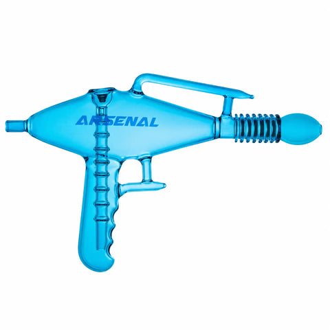 Ray Gun Glass Bong Blue