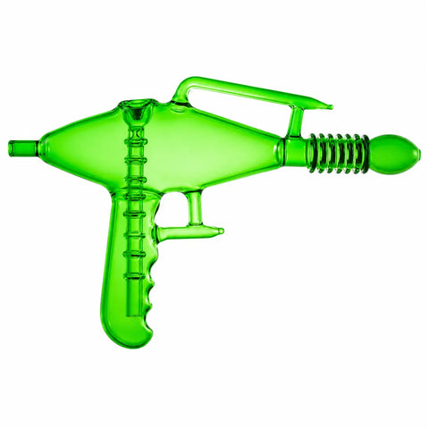 Ray Gun Glass Bong Green