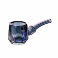 Red Eye Tek Blue Metallic Spoon Pipe for Puffco Proxy