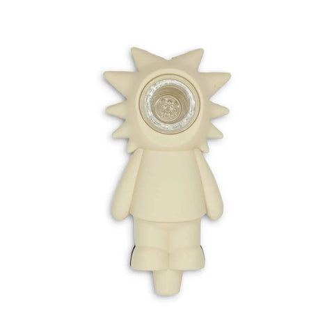 Rick Scientist Silicone Hand Pipe Back