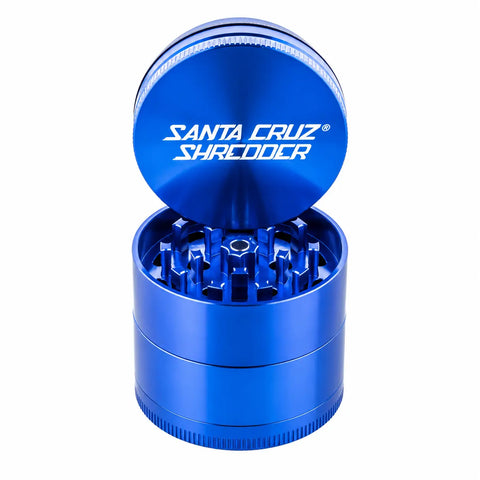 Santa Cruz Shredder 4-Piece Medium Grinder Blue