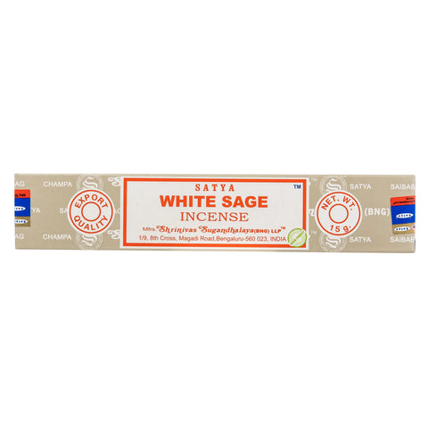 Satya White Sage Incense 15g