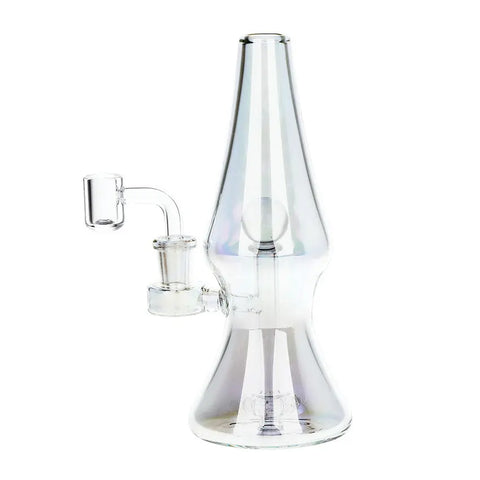 SeshGear Lava Lamp Electroplated Glass Dab Rig 8"