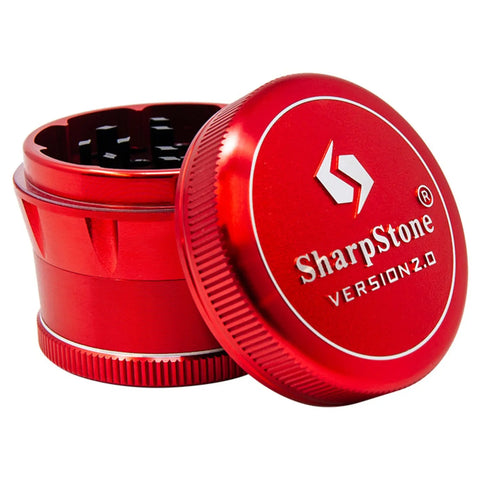 Sharpstone V2 4-Piece Grinder Hard Top Medium 2.1"