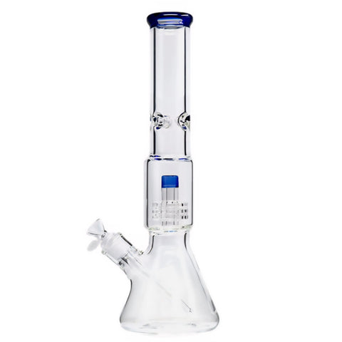 16" Showerhead Matrix Glass Beaker Bong