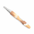 Silicone Nectar Collector With Quartz Tip Brown