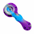 Sketch Silicone Hand Pipe Purple