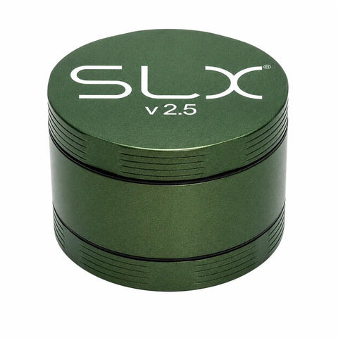 SLX V2.5 Small 4pc Ceramic Coated Grinder Green