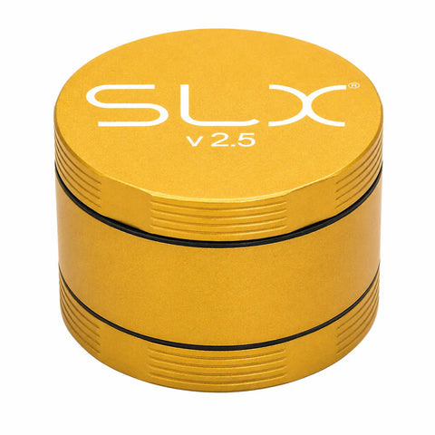 SLX V2.5 Small 4pc Ceramic Coated Grinder Yellow