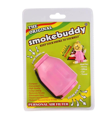 Smoke Buddy Original Personal Air Filter Pink Pack