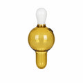 Smoked Bubble Carb Cap Amber