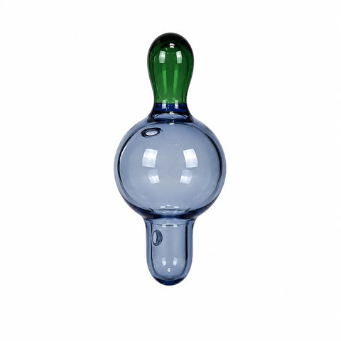 Smoked Bubble Carb Cap Blue