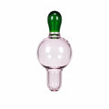 Smoked Bubble Carb Cap Pink