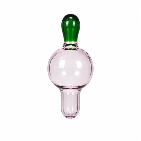 Smoked Bubble Carb Cap Pink