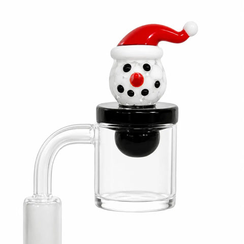Snowman Carb Cap in a banger