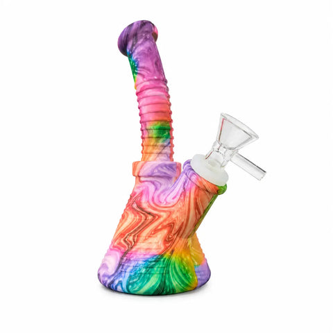 Storm Silicone Beaker Bong 7"